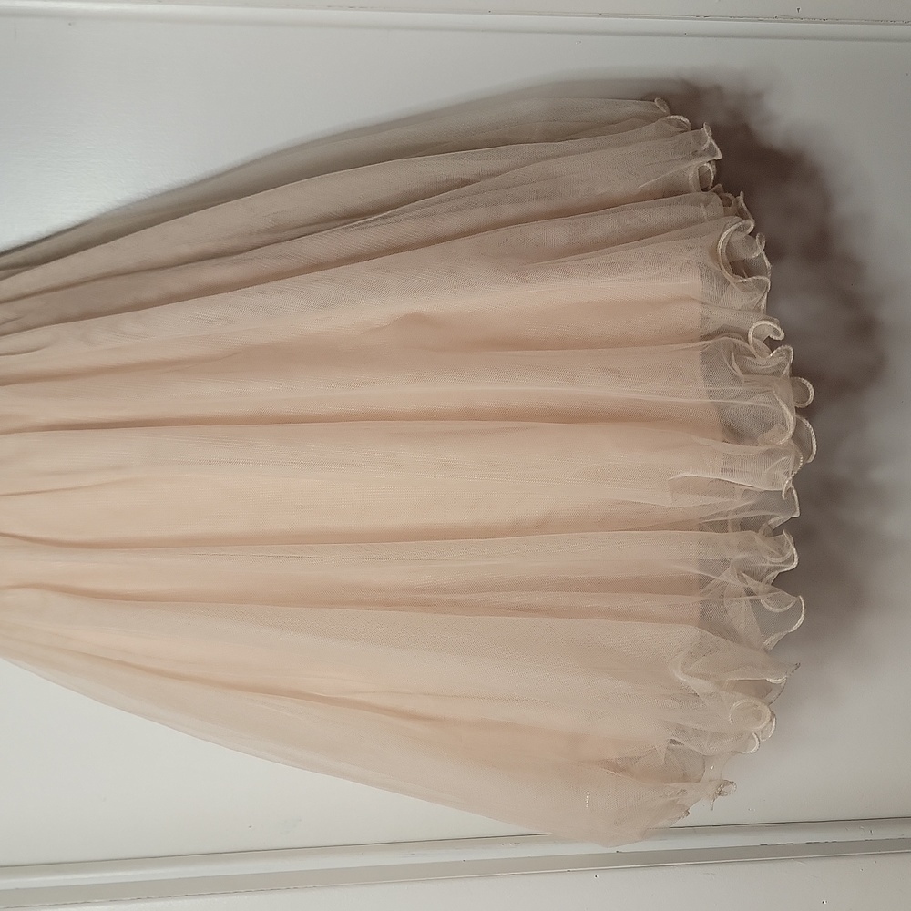Blondie Nites Juniors Black and Tan Mini Formal Dress - Picture 5 of 10